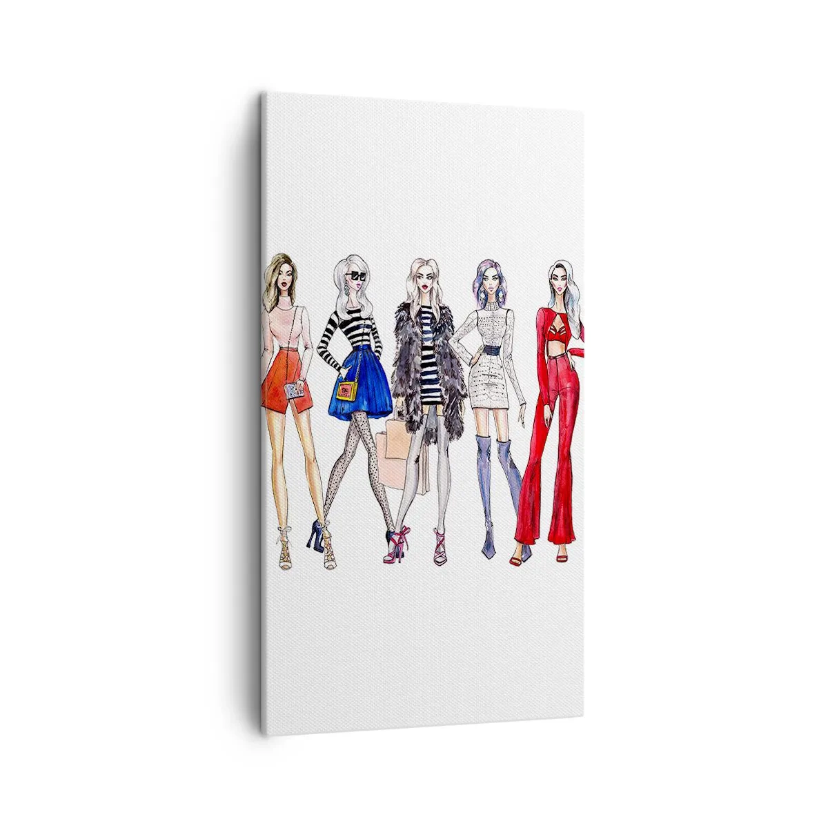 Lærredstryk - Billede på lærred - Every week Fashion Week - 45x80 cm