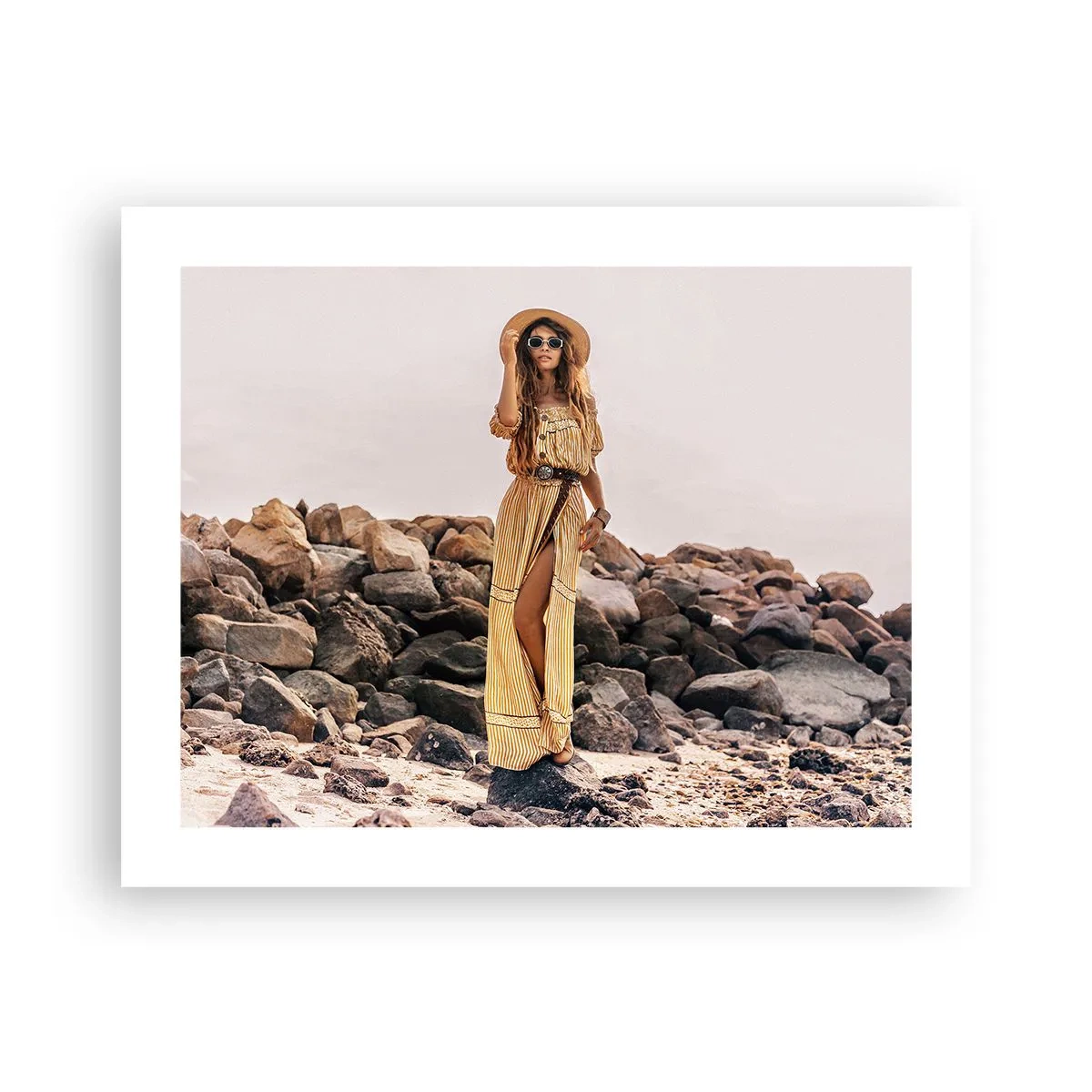 Plakat - Magien ved sten - 50x40 cm