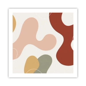 Plakat - Es eller flores? - 60x60 cm