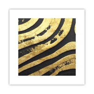 Plakat - Alt flyder - 30x30 cm