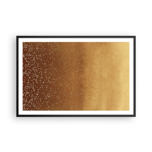 Plakat i sort ramme - Lysets fødsel - 91x61 cm