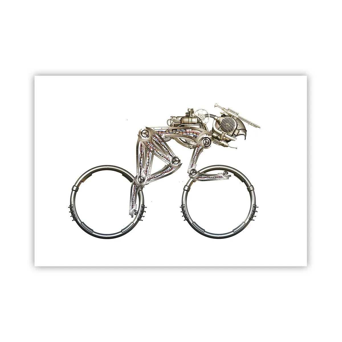 Plakat - En fantastisk maskine - 100x70 cm