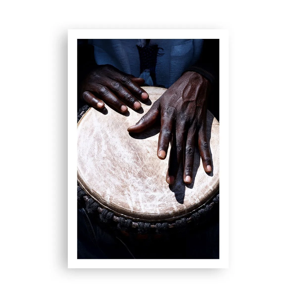 Plakat - Lev i takt med din rytme - 61x91 cm