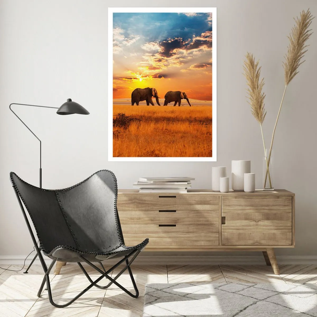 Plakat - Familievandring - 30x40 cm