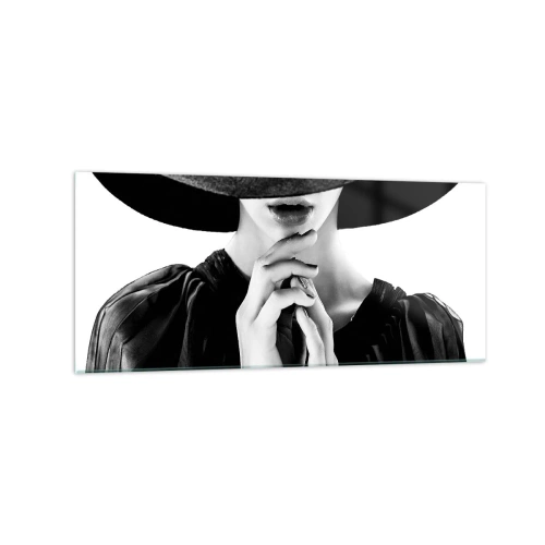 Billede på glas - Usynlig skønhed - 120x50 cm