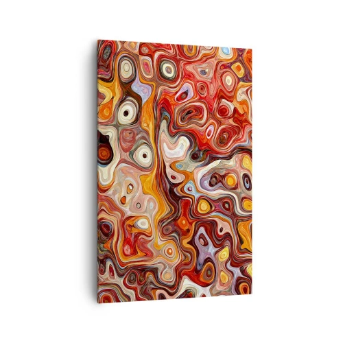 Lærredstryk - Billede på lærred - Hvis nødderne var smeltet i honningen - 80x120 cm