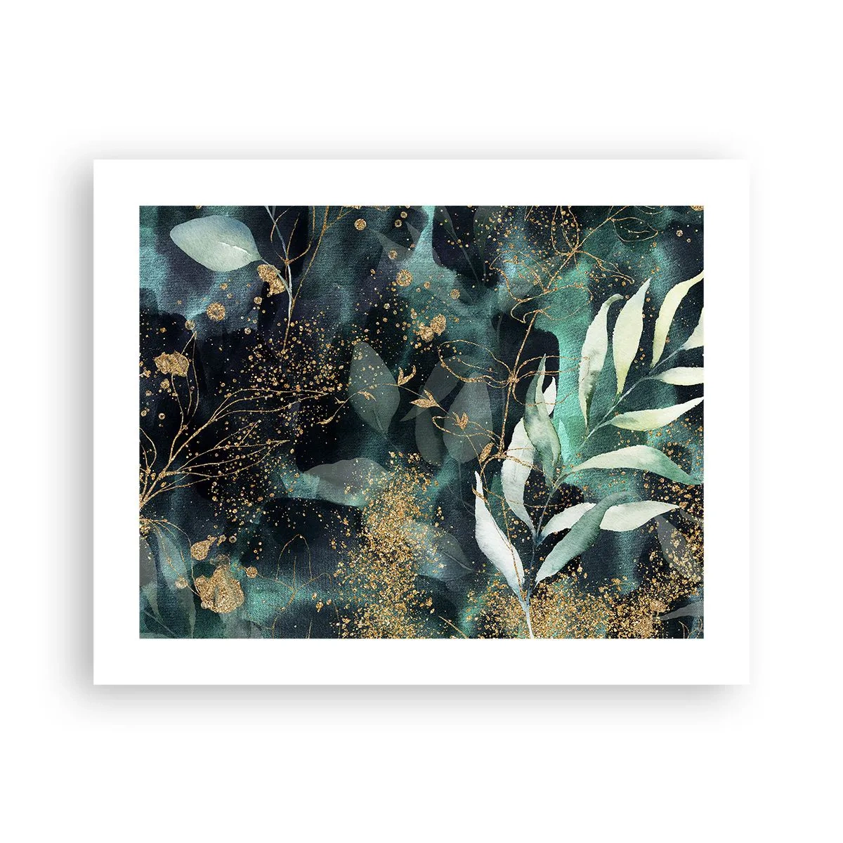 Plakat - Fortryllet have - 50x40 cm