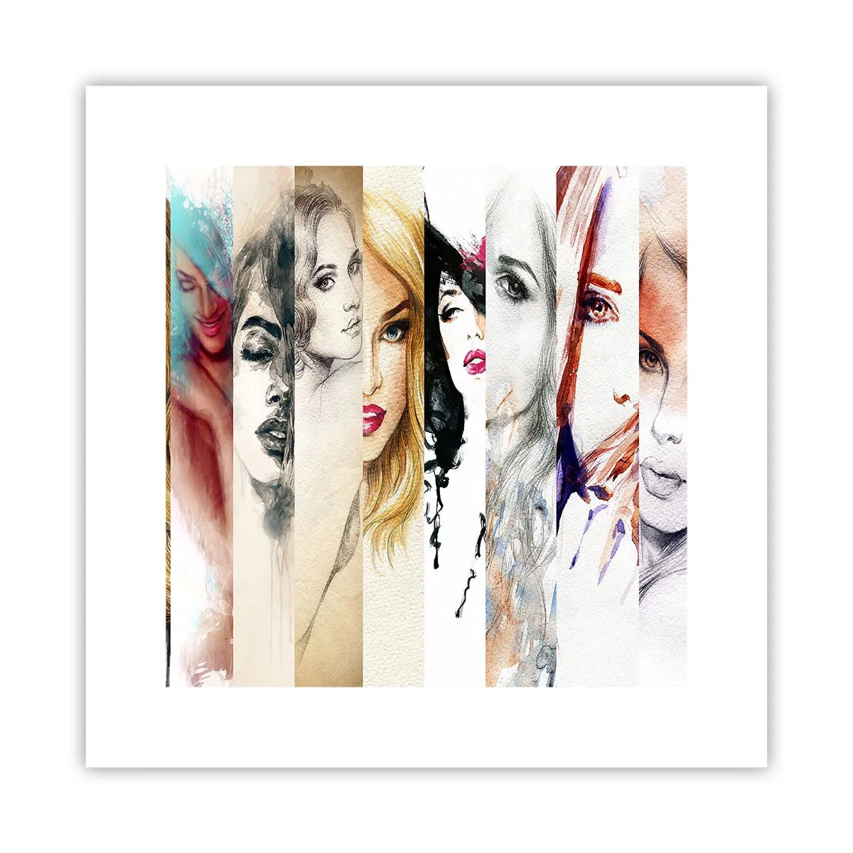 Plakat - Og det er altid DIG - 30x30 cm