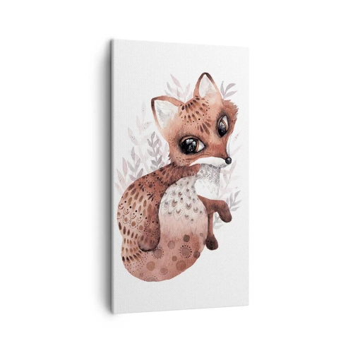 Lærredstryk - Billede på lærred - Kun kærlighed - 45x80 cm