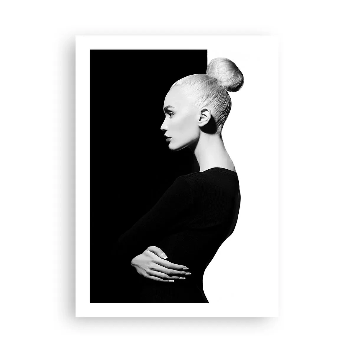 Plakat - Blot en kvinde - 50x70 cm