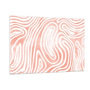 Billede på glas - I en labyrint af koraller - 120x80 cm