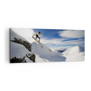 Lærredstryk - Billede på lærred - Frihed uden grænser - 120x50 cm