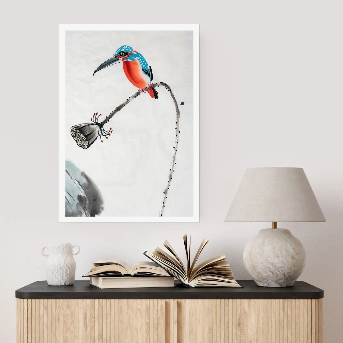 Plakat - Engenes liv - 30x40 cm