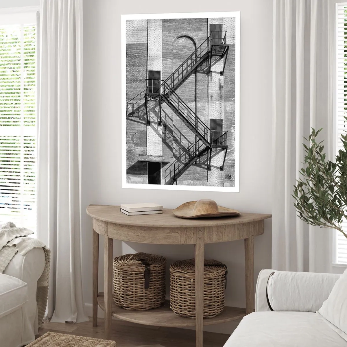 Plakat - Industriel stil - 30x40 cm