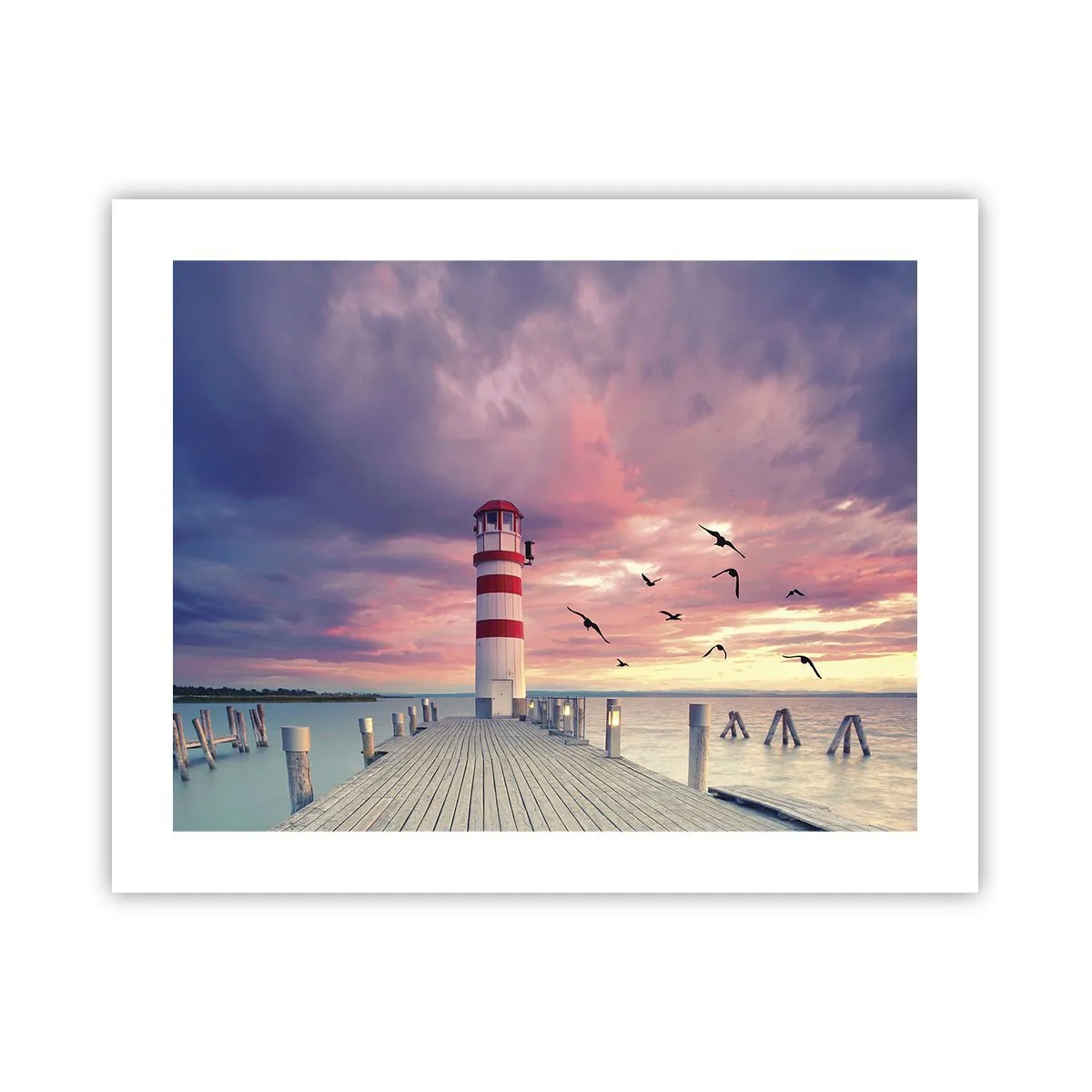 Plakat - Det er tid til havnen - 50x40 cm