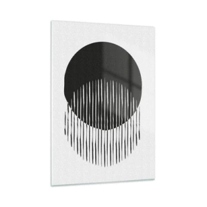 Billede på glas - Hans alter ego - 50x70 cm