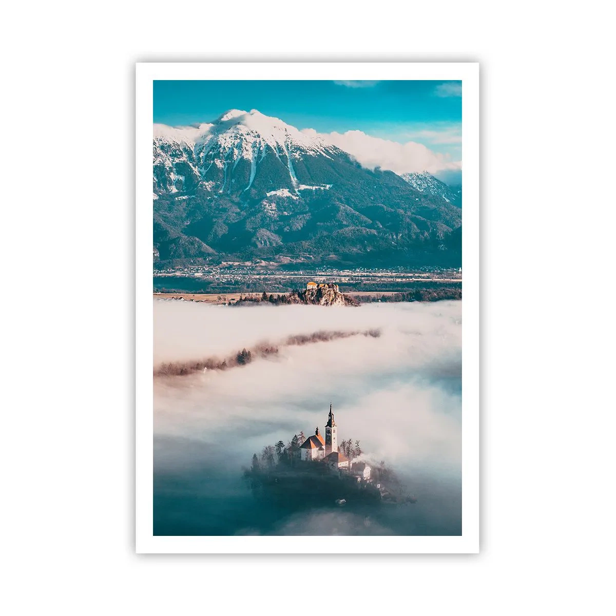 Plakat - Begyndelsen på et eventyr - 70x100 cm