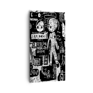 Lærredstryk - Billede på lærred - Den åndelige ungdom med lov og glæde - 55x100 cm