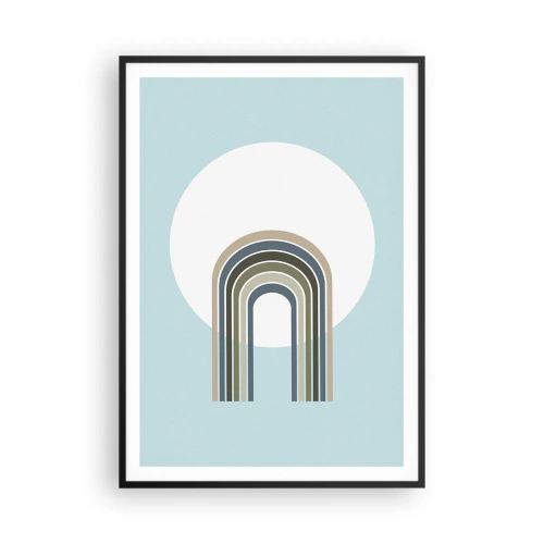 Plakat i sort ramme - Uimodståelig tiltrækningskraft - 70x100 cm