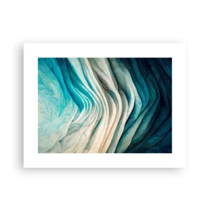 Plakat - Blå umættelighed - 40x30 cm