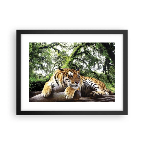 Plakat i sort ramme - Med venlig hilsen - 40x30 cm