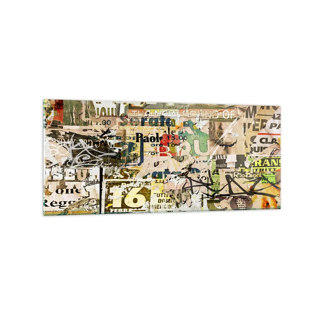 Billede på glas - Åh, det er ved at ske... - 120x50 cm