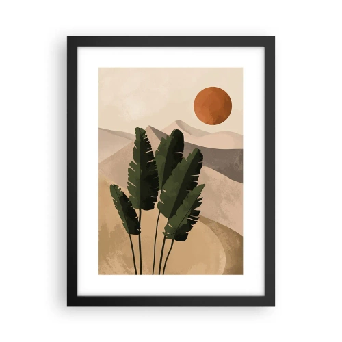 Plakat i sort ramme - Livets triumf - 30x40 cm