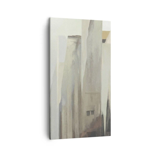 Lærredstryk - Billede på lærred - En drøm om byen - 45x80 cm