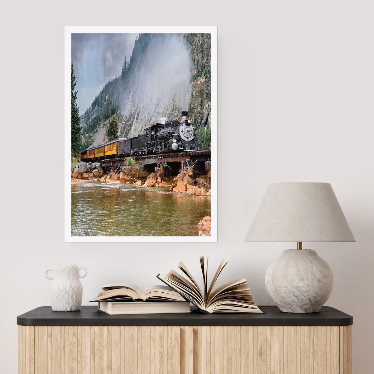 Plakat - Og hvorhen? Hvorhen? - 70x100 cm