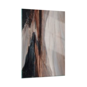 Billede på glas -  Fredfyldt dal - 50x70 cm