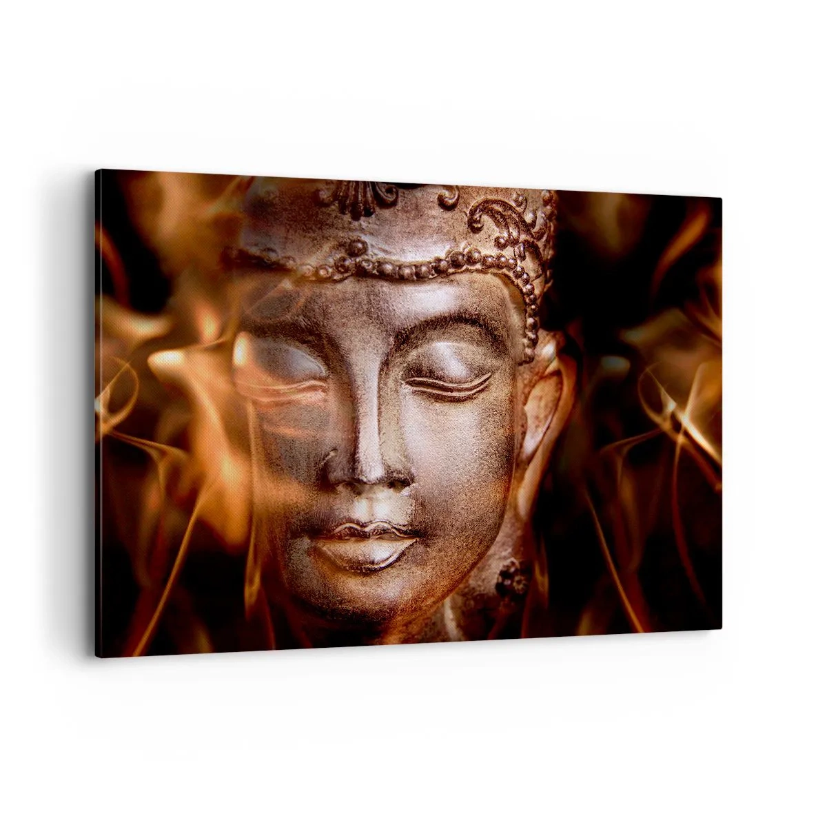 Lærredstryk - Billede på lærred - Den eksisterer kun her og nu - 100x70 cm