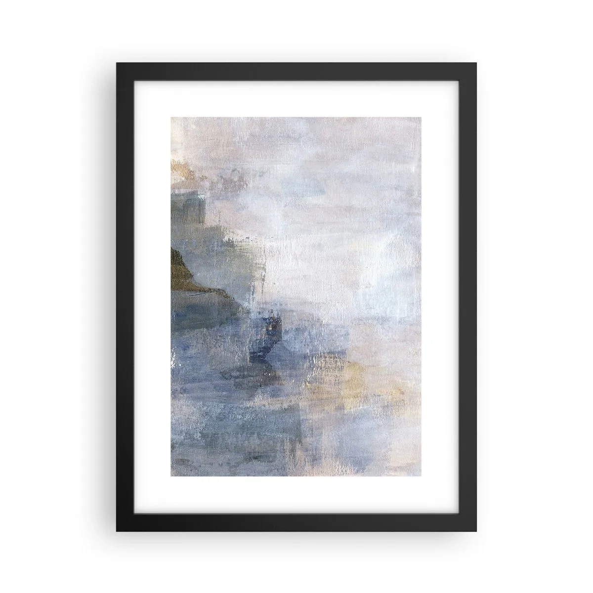 Plakat i sort ramme - Farvetoner og akkorder - 30x40 cm