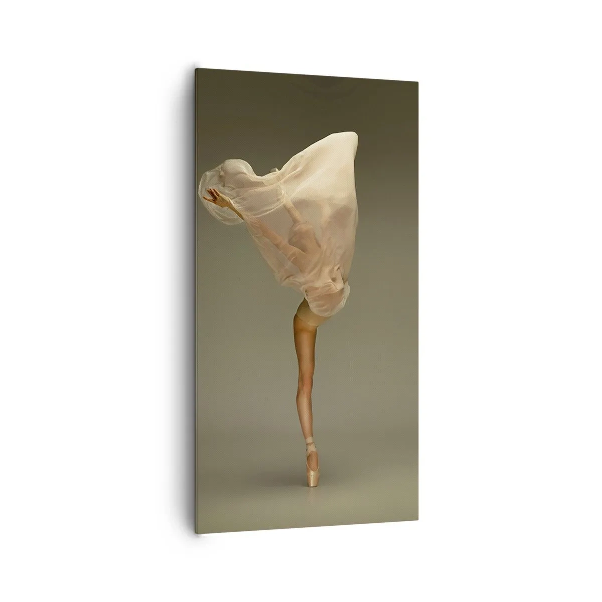 Lærredstryk - Billede på lærred - Den er ved at flyve - 65x120 cm