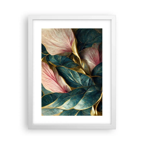 Plakat i hvid ramme - Naturlig elegance og stil - 30x40 cm
