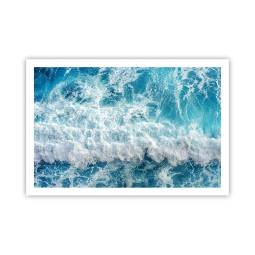 Plakat - Glædeligt og i spring - 91x61 cm