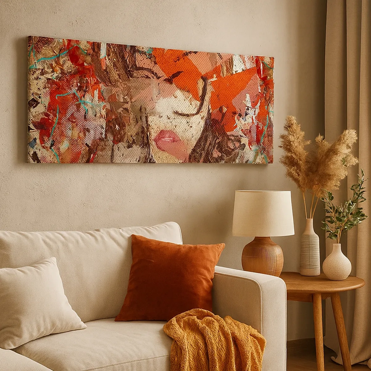 Lærredstryk - Billede på lærred - Ingen ved, hvordan du virkelig er - 30x30 cm