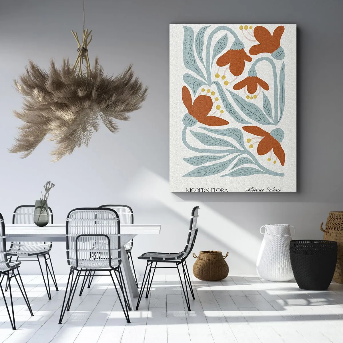 Lærredstryk - Billede på lærred - Mod jorden, mod solen - 80x120 cm