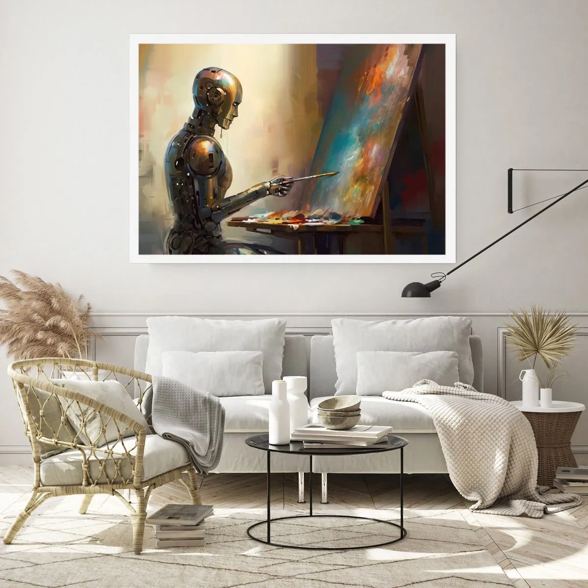 Plakat - Fremtidens kunst - 100x70 cm