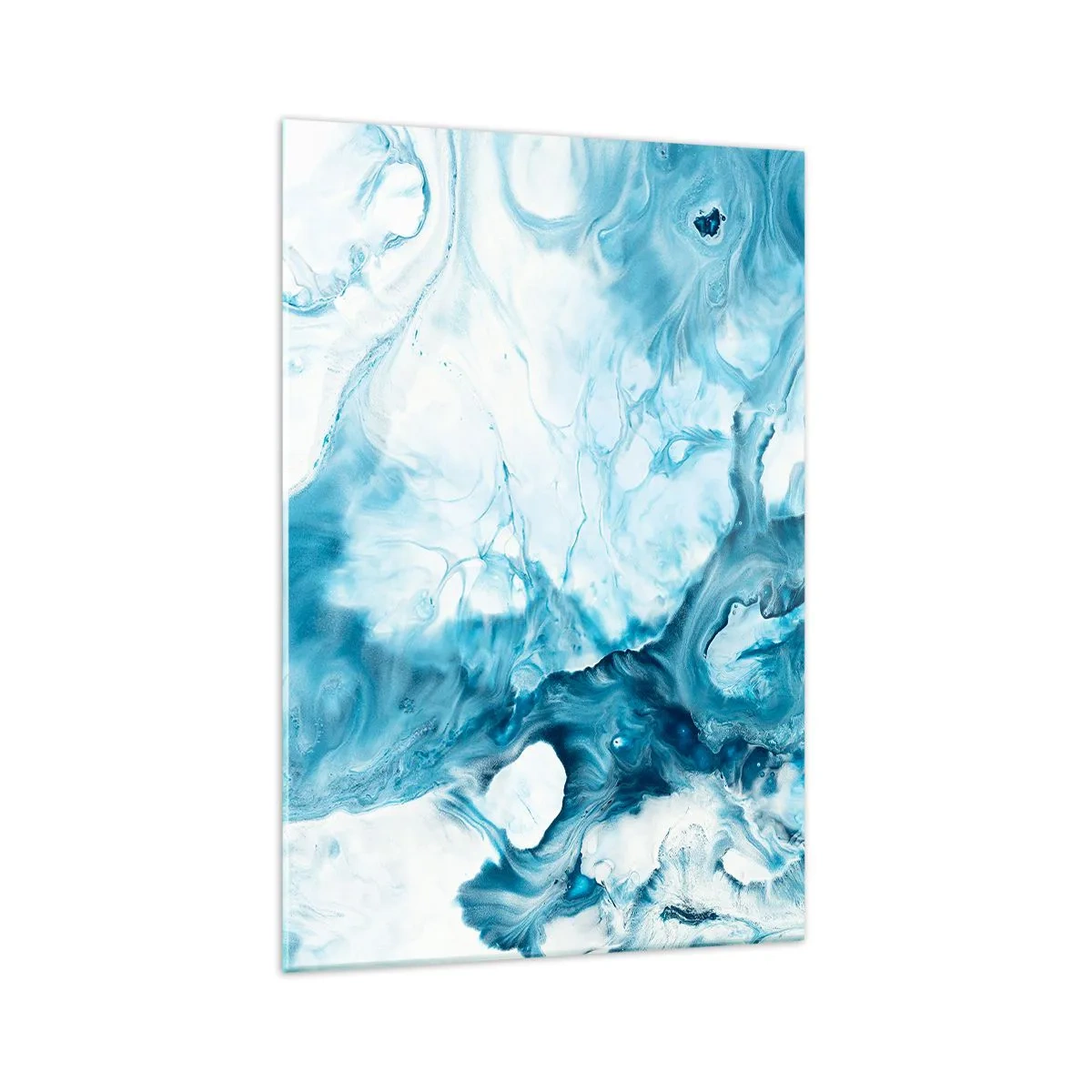 Billede på glas - Blå koncert - 70x100 cm