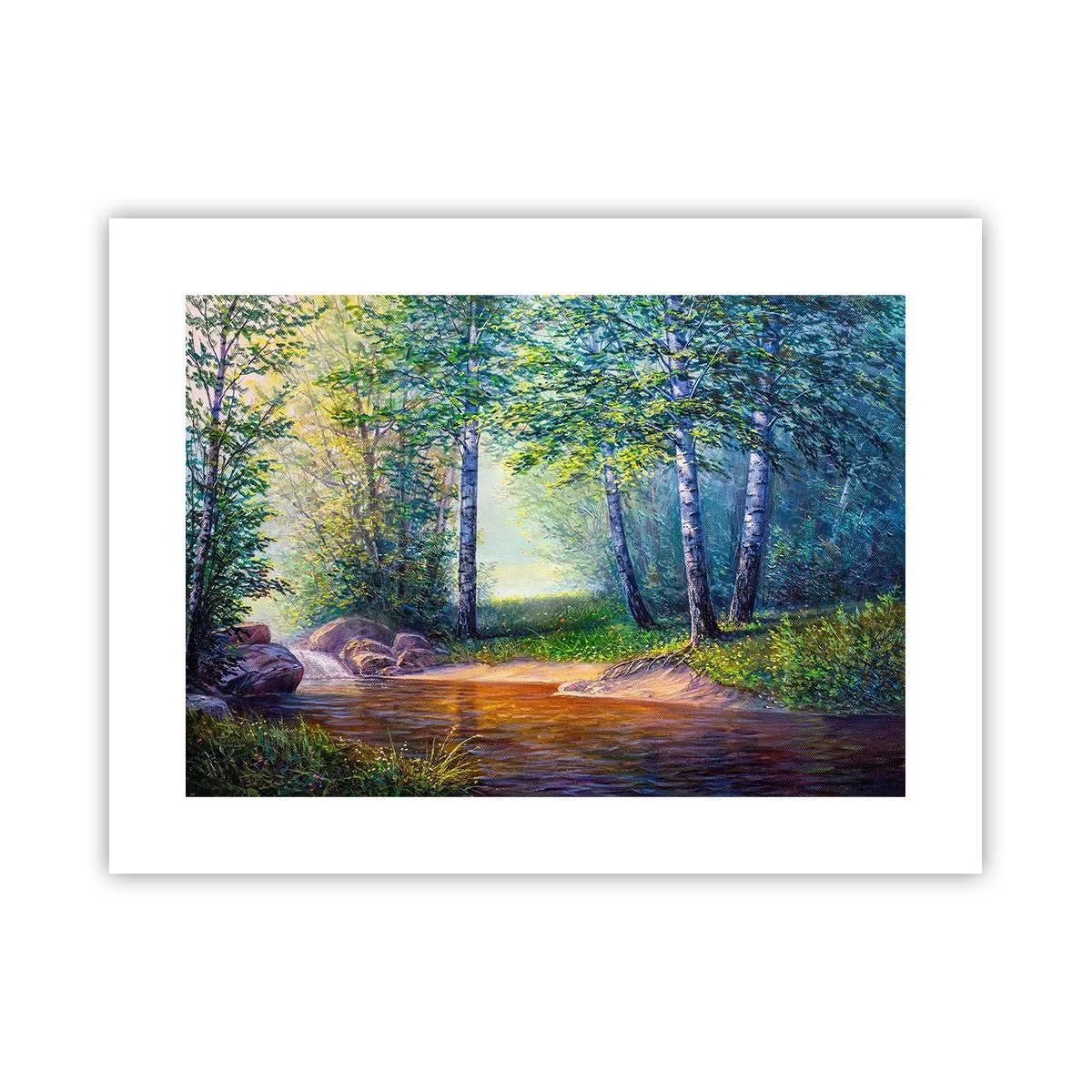 Plakat - Idylliske omgivelser - 40x30 cm
