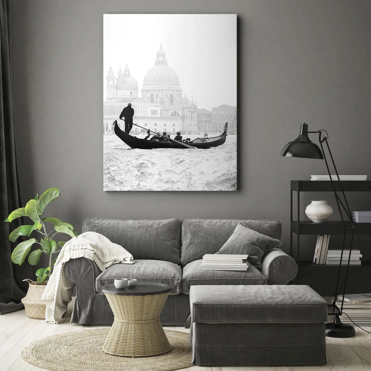 Lærredstryk - Billede på lærred - En rejse til skønhedens kilder - 80x120 cm