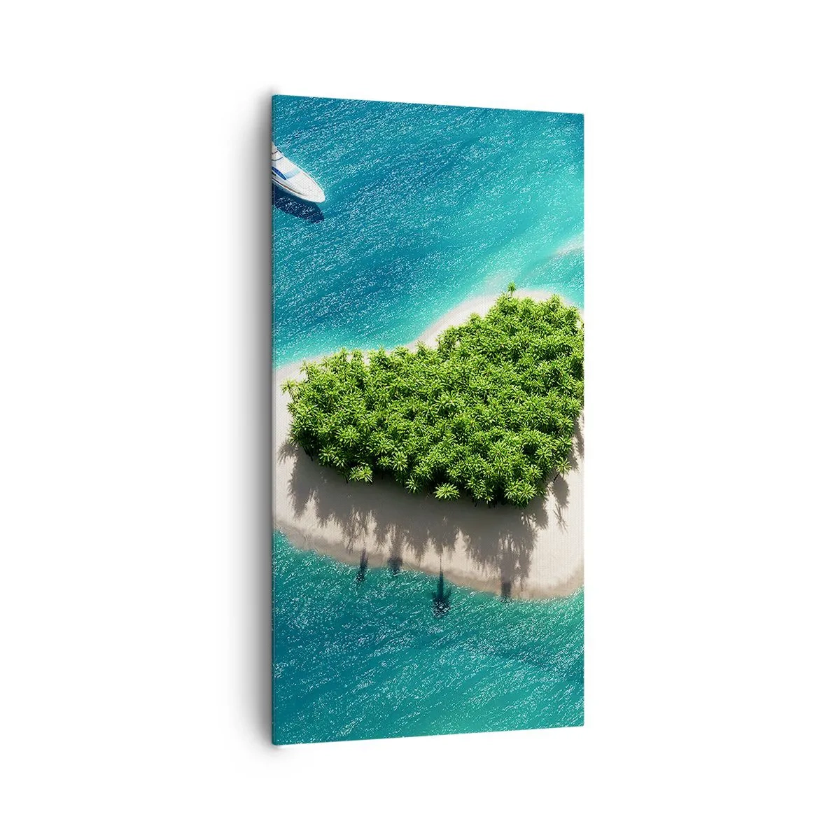 Lærredstryk - Billede på lærred - Jeg elsker sommeren - 65x120 cm