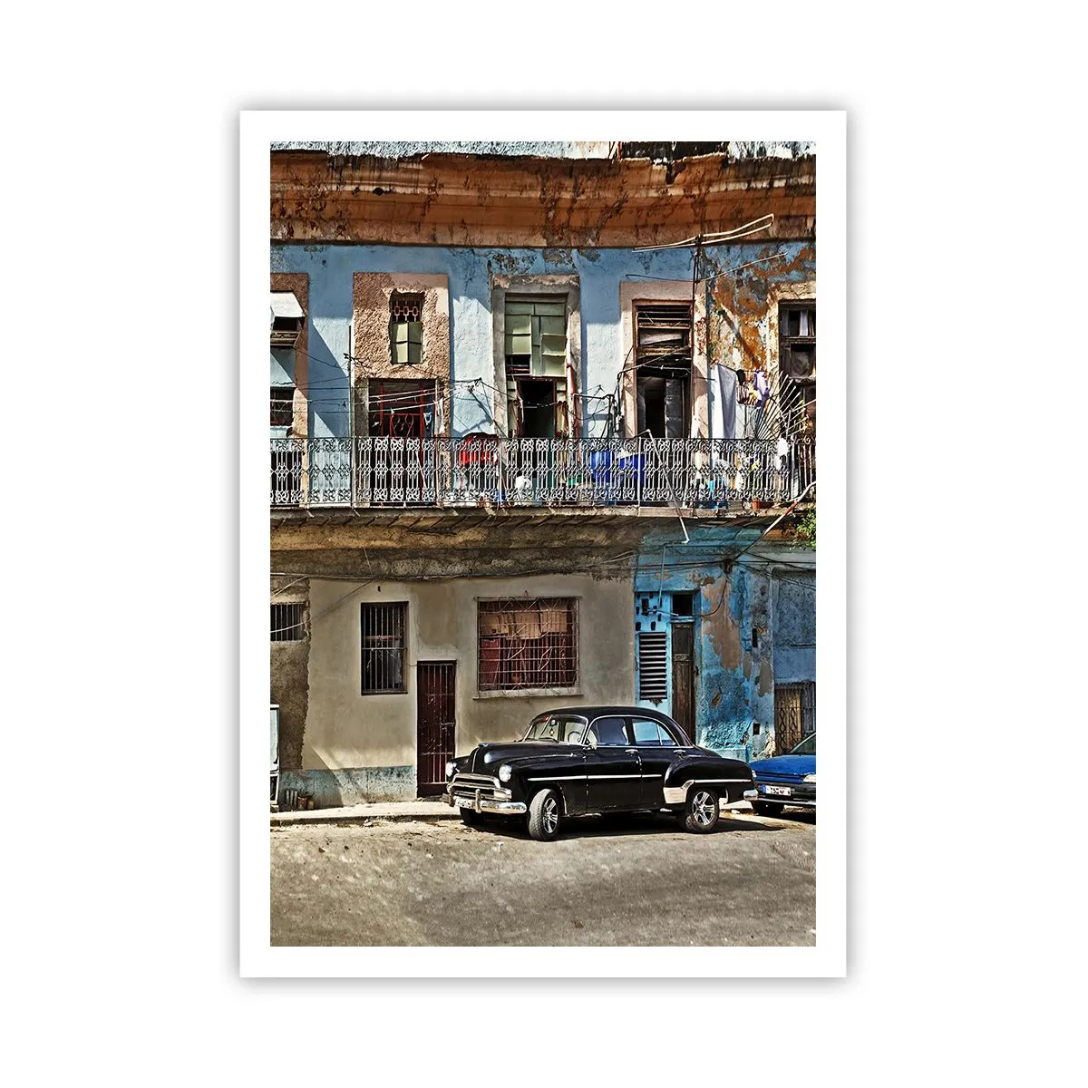 Plakat - Havana stemning - 70x100 cm