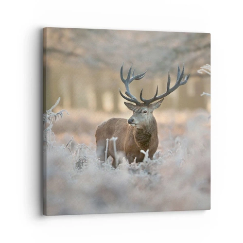 Lærredstryk - Billede på lærred - En frisk morgen - 30x30 cm