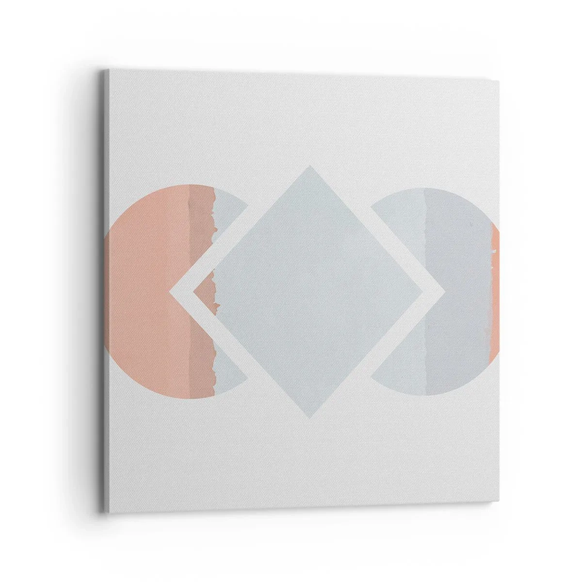 Lærredstryk - Billede på lærred - Situationen er klar - 70x70 cm