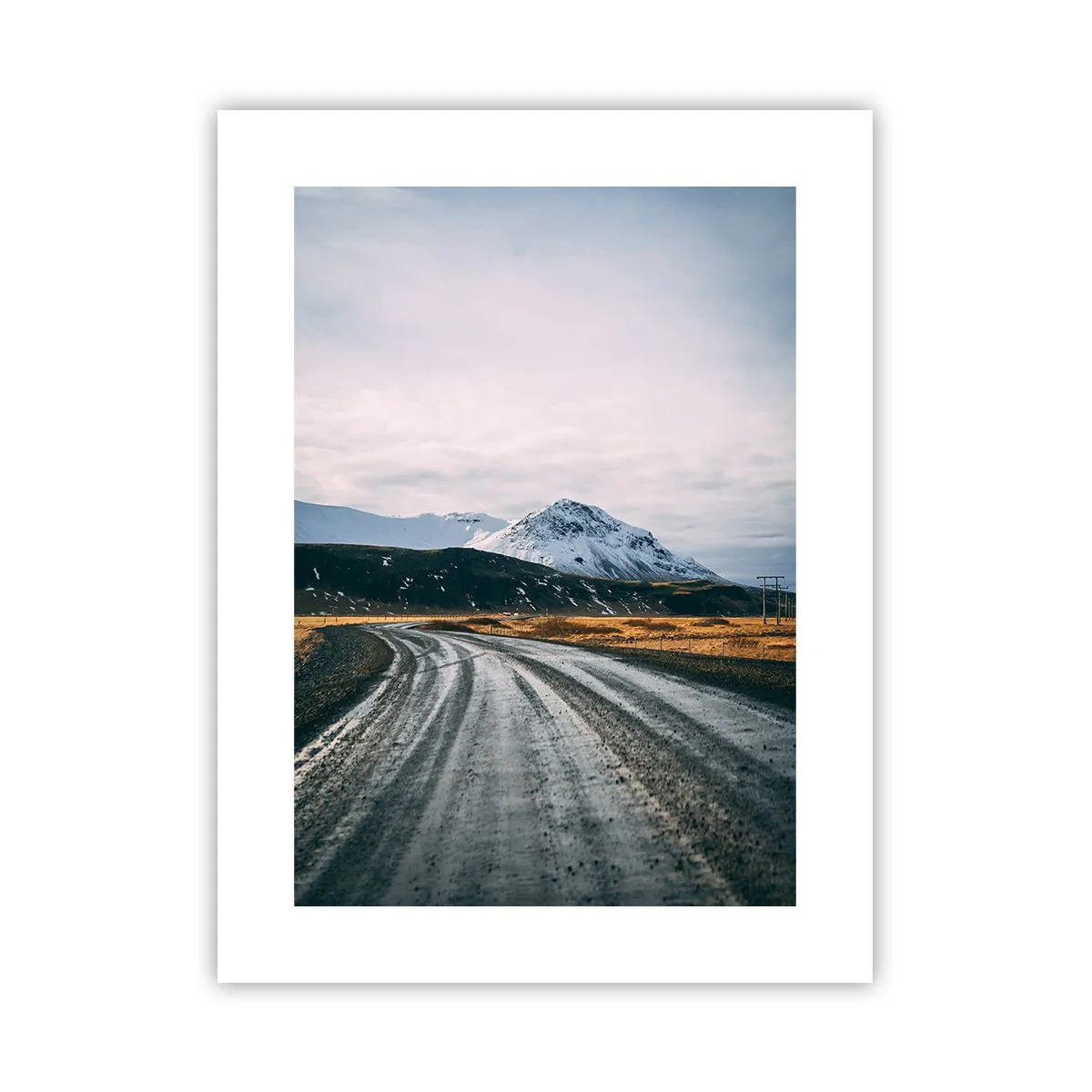 Plakat - I en islandsk atmosfære - 30x40 cm