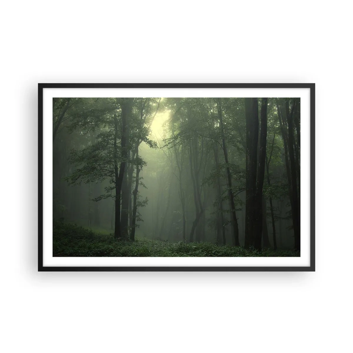 Plakat i sort ramme - Før han vågner op - 91x61 cm