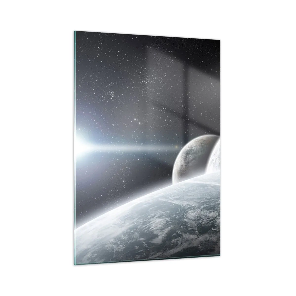 Billede på glas - Sfærernes kosmiske musik - 50x70 cm