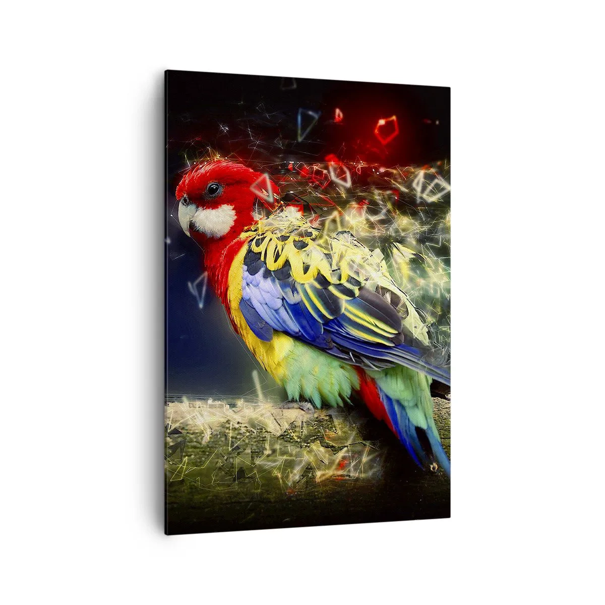 Lærredstryk - Billede på lærred - Budbringeren af udstråling - 70x100 cm