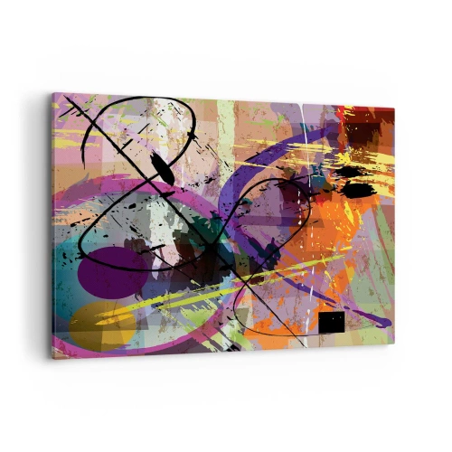 Lærredstryk - Billede på lærred - Kan være lige eller rundt - 120x80 cm